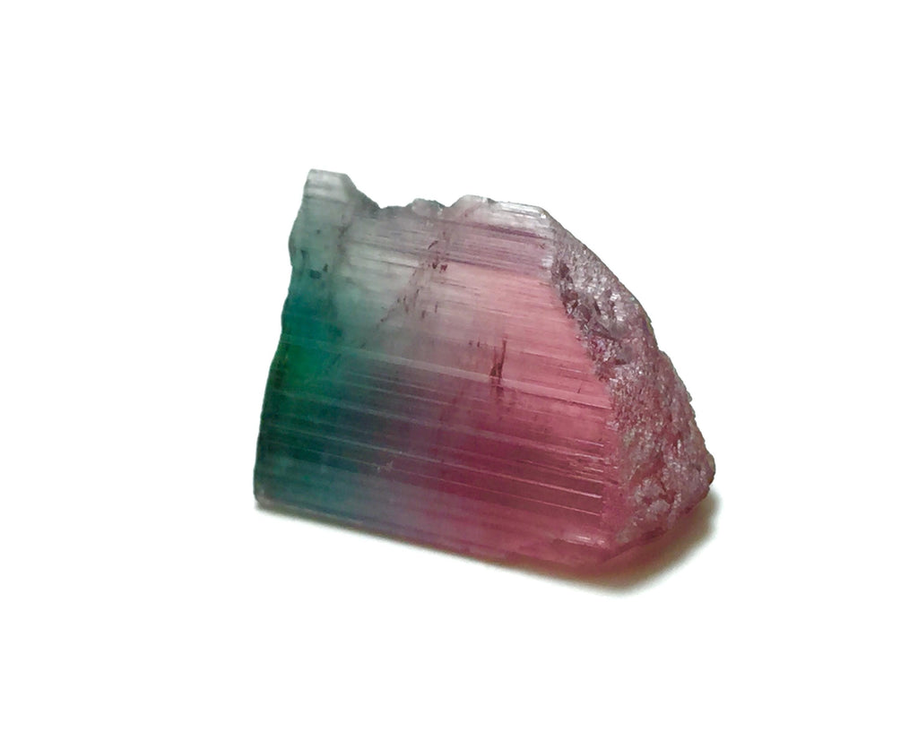Bi Color Terminated Tourmaline Crystal