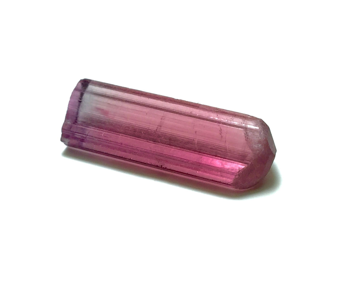 Natural Pink Tourmaline Crystal | Transparent Terminated Tourmaline Specimen | Afghanistan Gemstone
