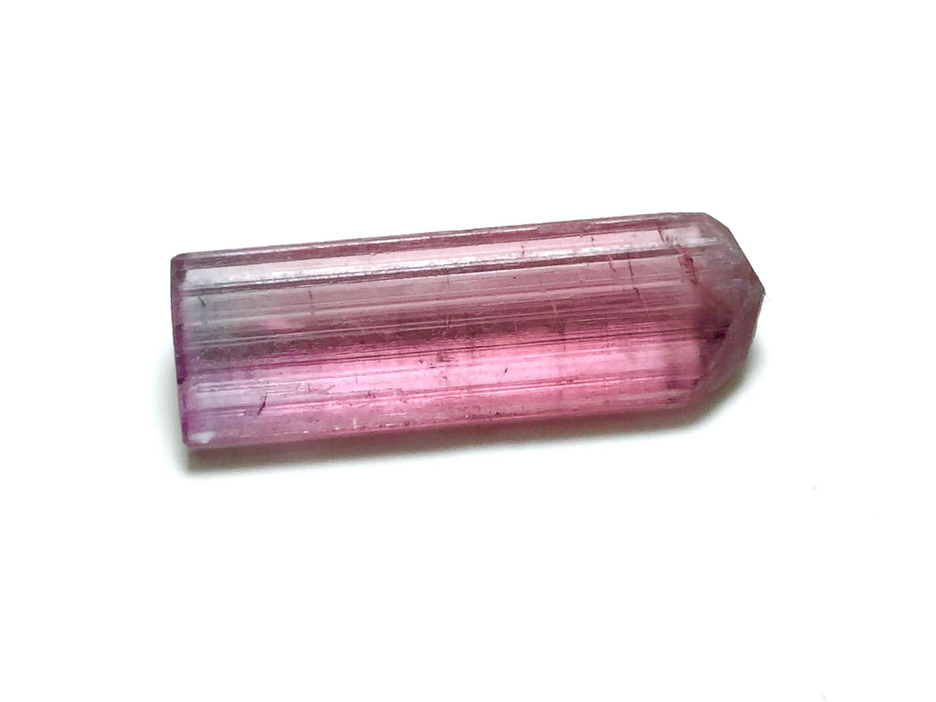 Natural Pink Tourmaline Crystal | Transparent Terminated Tourmaline Specimen | Afghanistan Gemstone