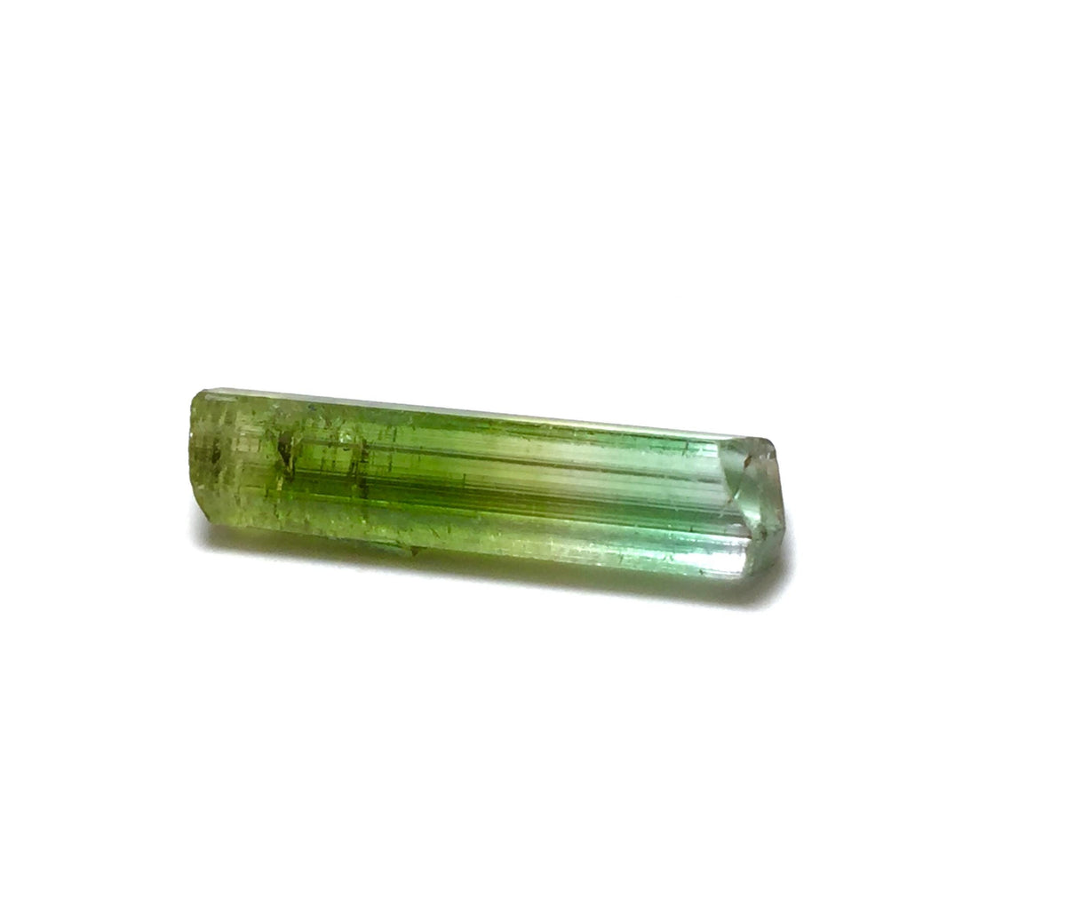 Apple Green  Tourmaline Crystal