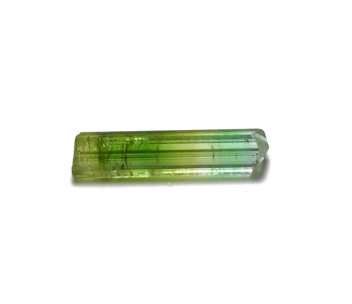 Apple Green  Tourmaline Crystal