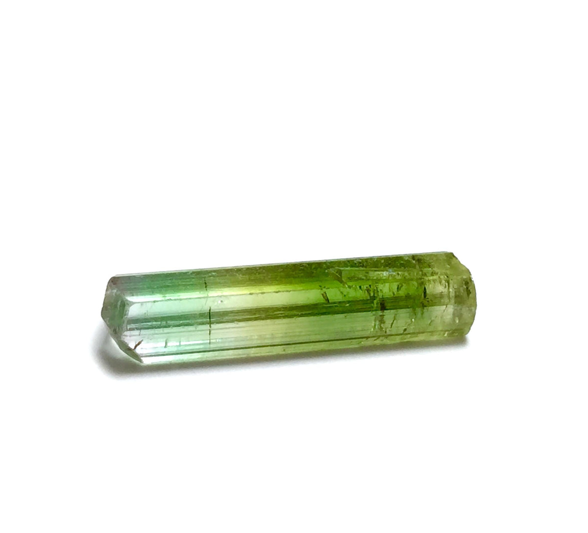 Apple Green  Tourmaline Crystal
