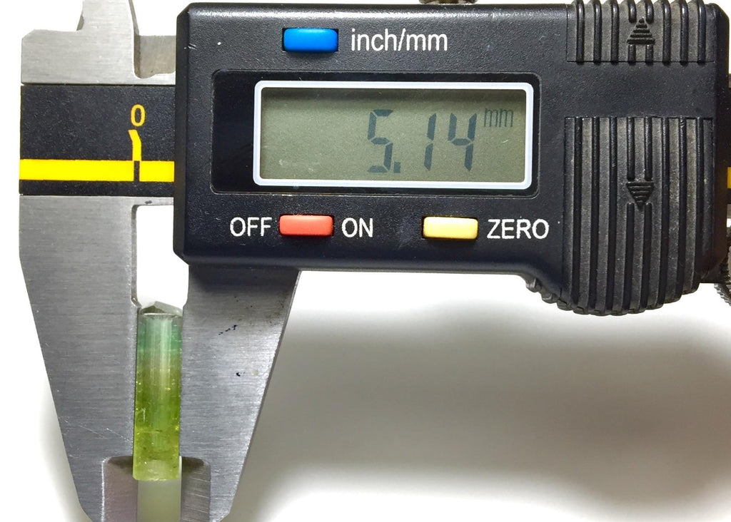 Apple Green  Tourmaline Crystal