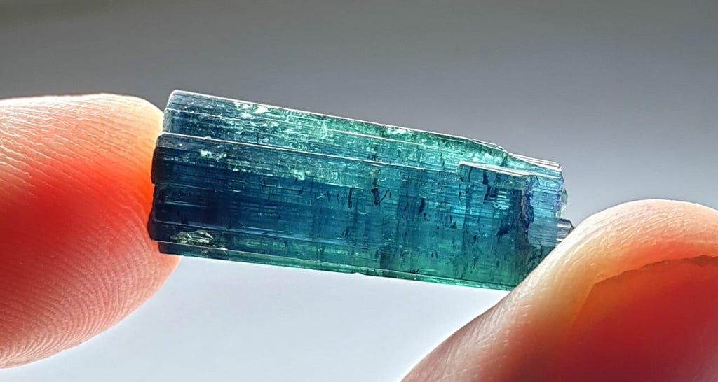 Ink Blue Tourmaline Crystal