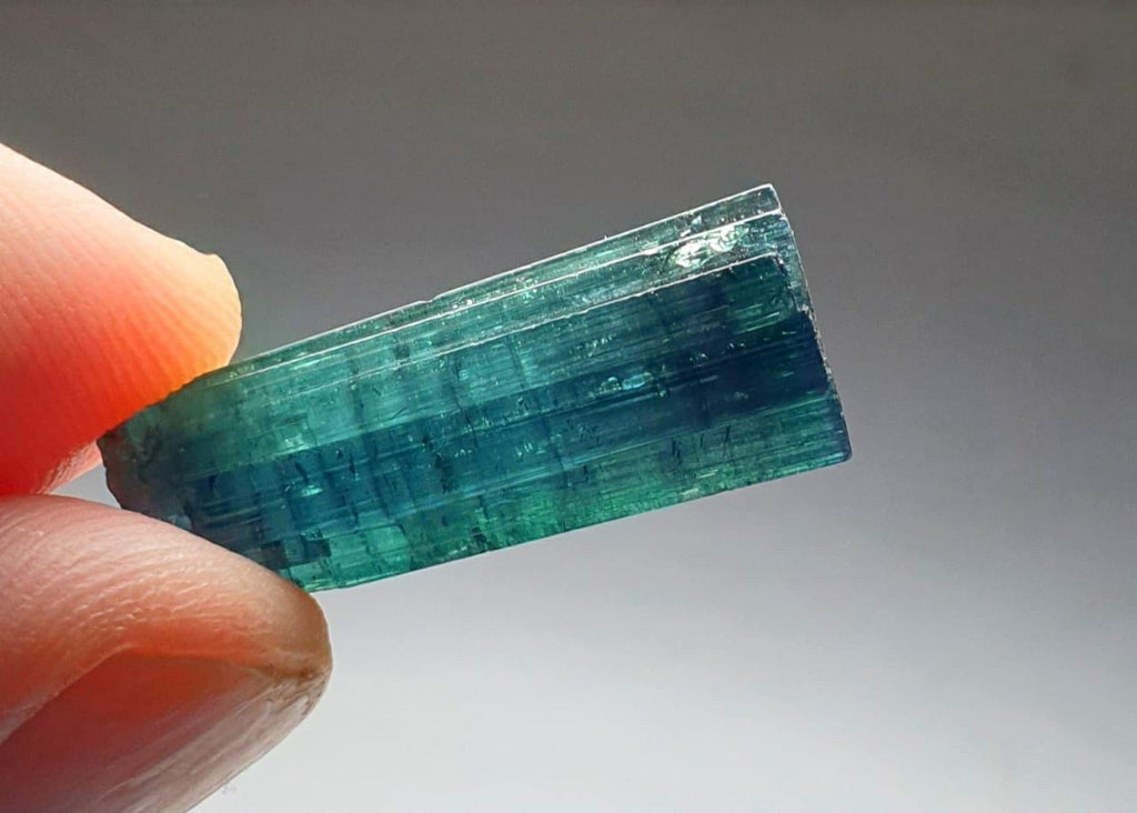 Ink Blue Tourmaline Crystal