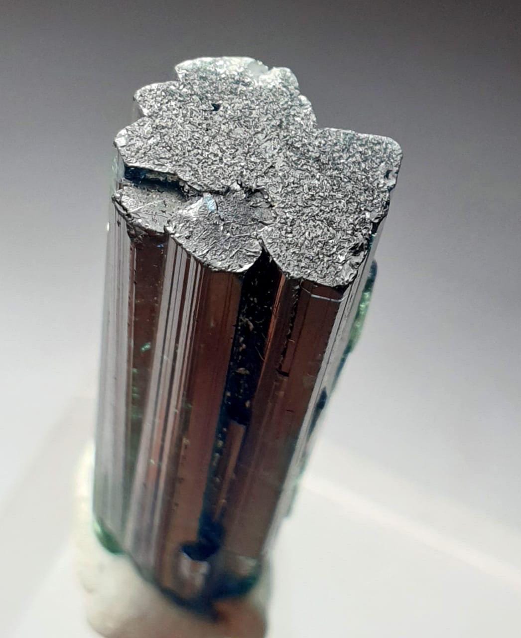 Ink Blue Tourmaline Crystal