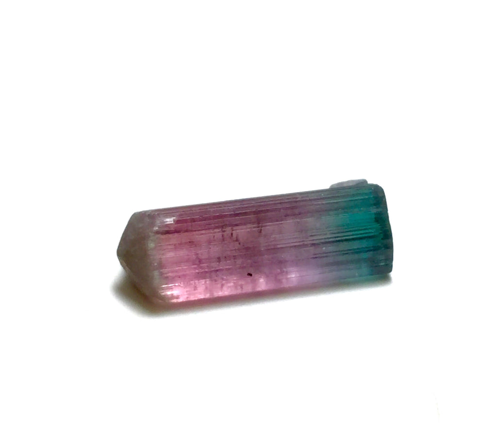 Bi Color Terminated Tourmaline Crystal