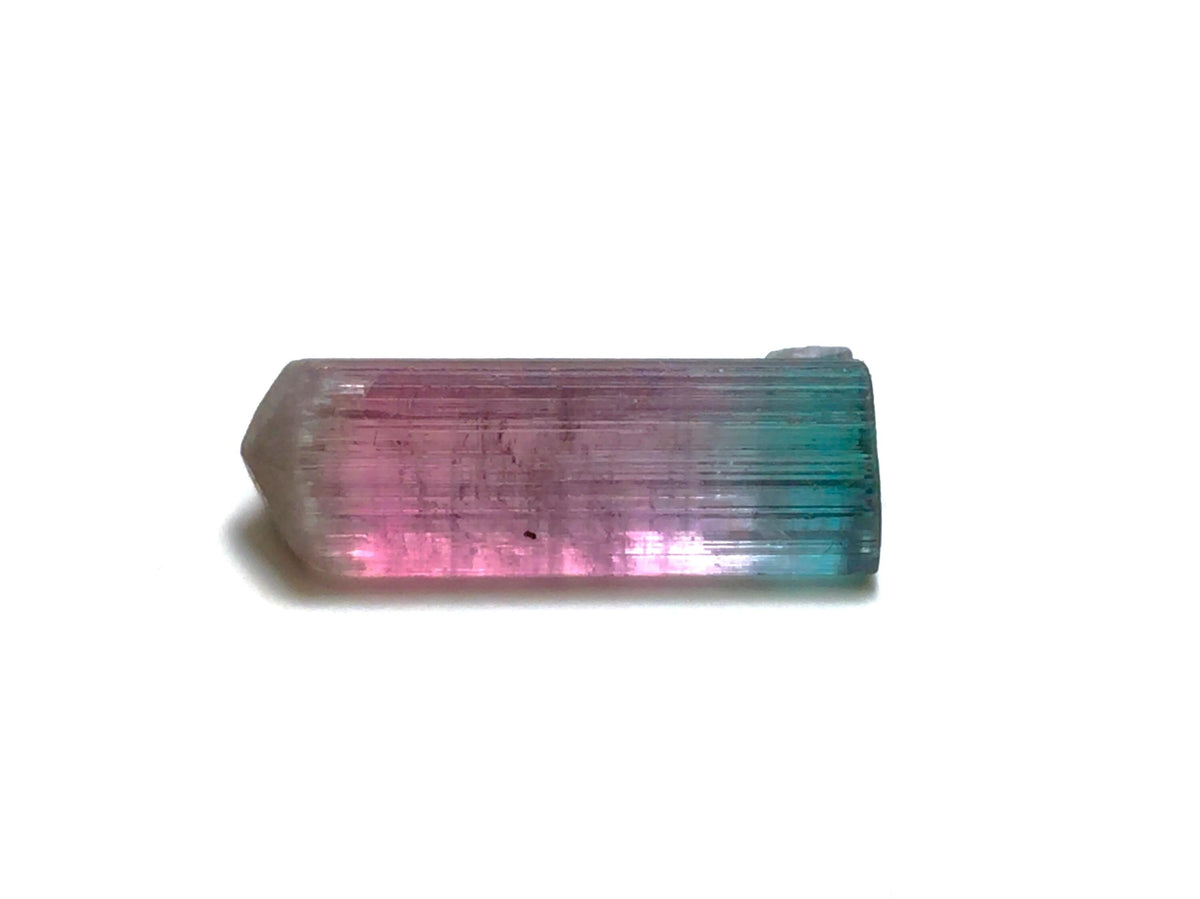 Bi Color Terminated Tourmaline Crystal