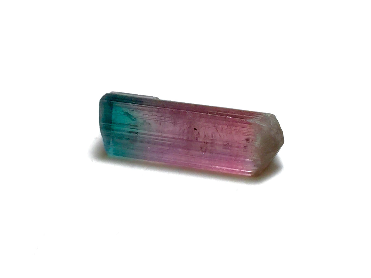 Bi Color Terminated Tourmaline Crystal
