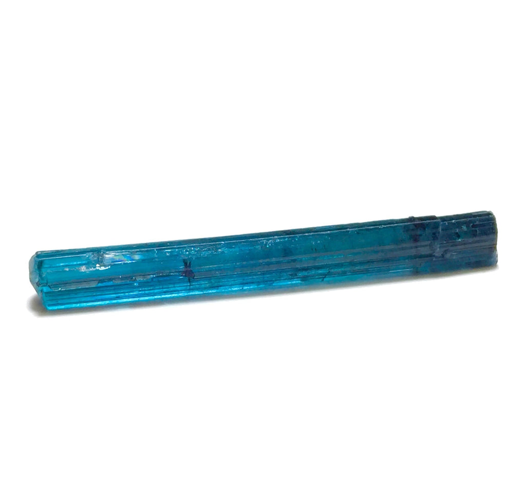 Ink Blue Tourmaline Crystal Specimen