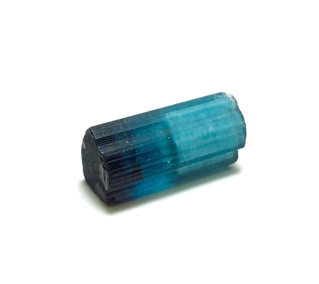 Ink Blue Cap  Tourmaline Crystal