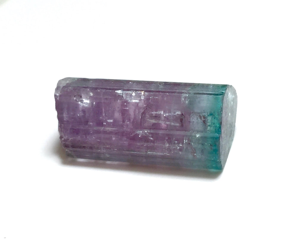 Blue Cap Watermelon Tourmaline Crystal