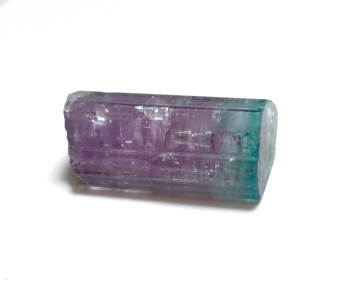 Blue Cap Watermelon Tourmaline Crystal