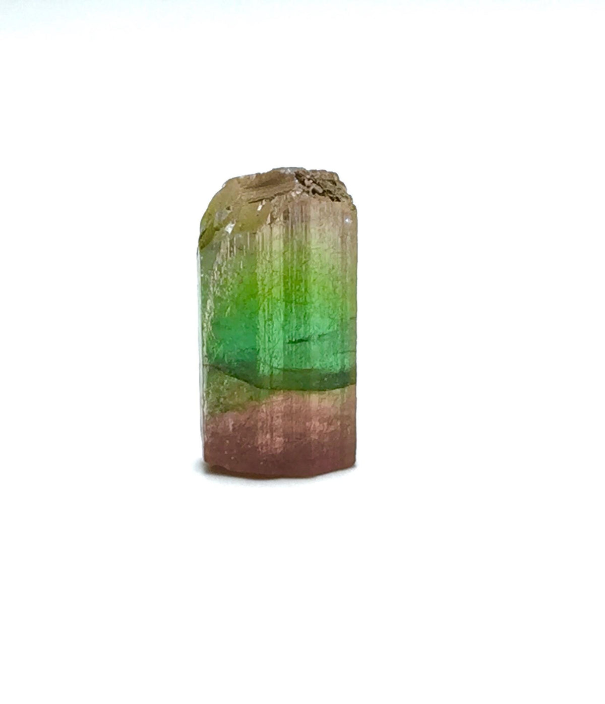 Tri Color Terminated Tourmaline Crystal