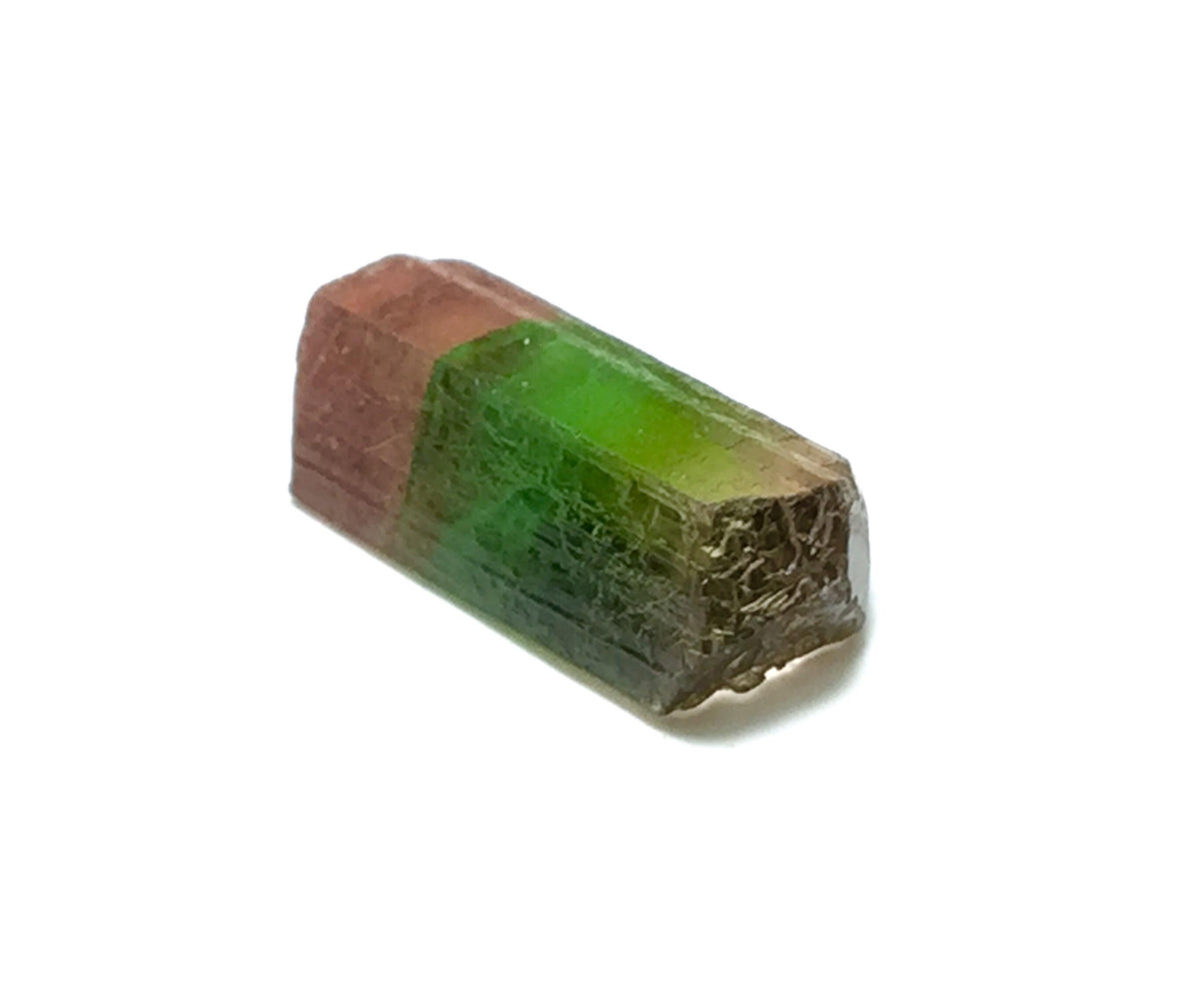 Tri Color Terminated Tourmaline Crystal