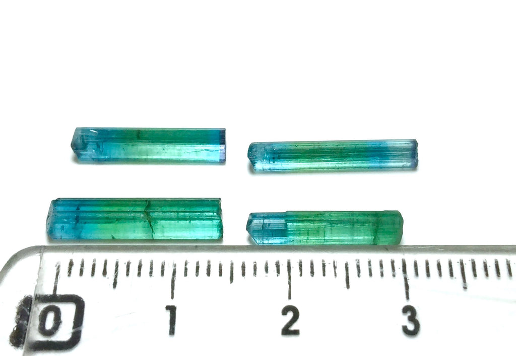 Neon Blue Tourmaline Crystals