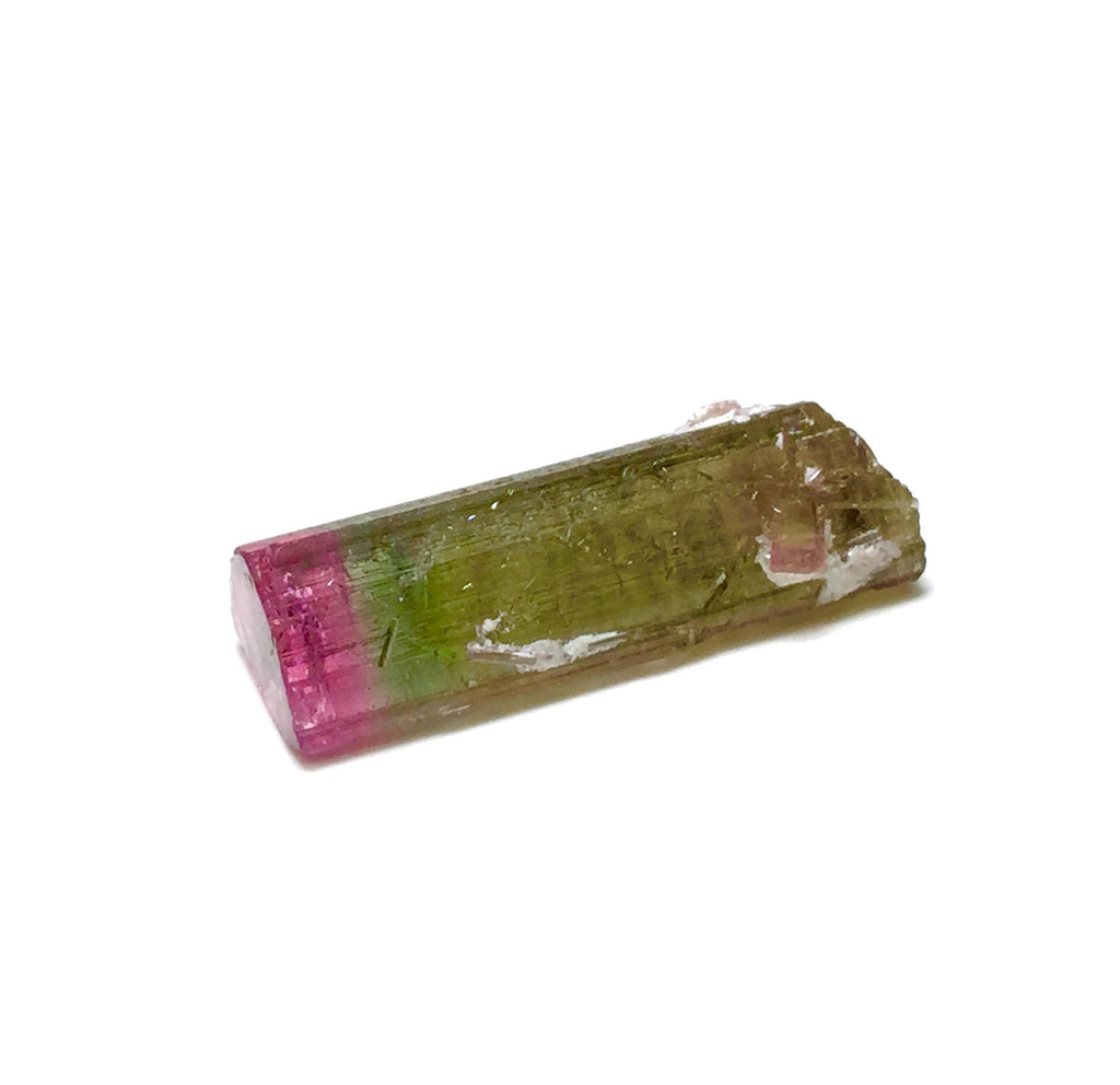 Purple Cap Bi Color Terminated Tourmaline Crystal