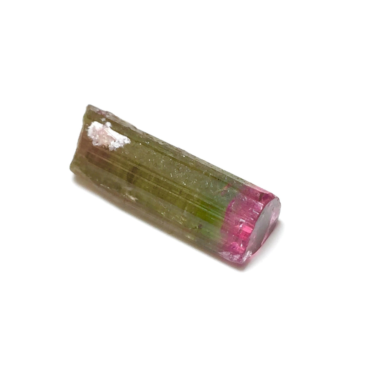 Purple Cap Bi Color Terminated Tourmaline Crystal
