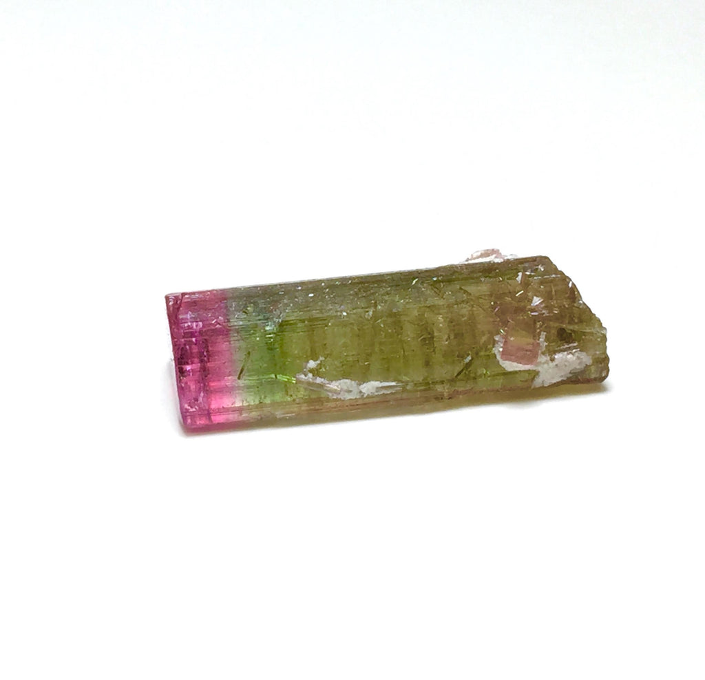 Purple Cap Bi Color Terminated Tourmaline Crystal