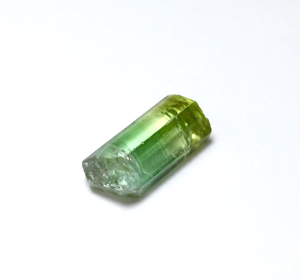 Apple Green  Tourmaline Crystal