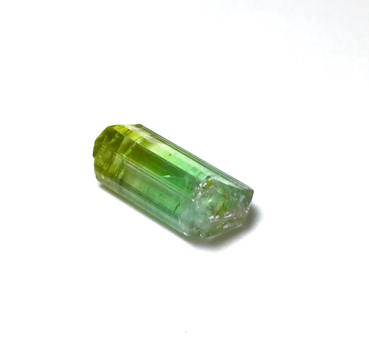 Apple Green  Tourmaline Crystal
