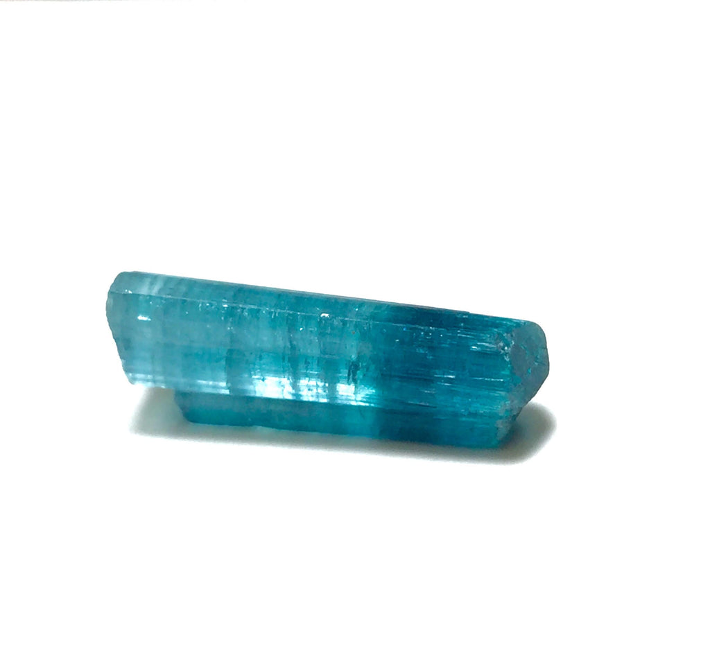 Neon Blue Terminated Tourmaline Crystal