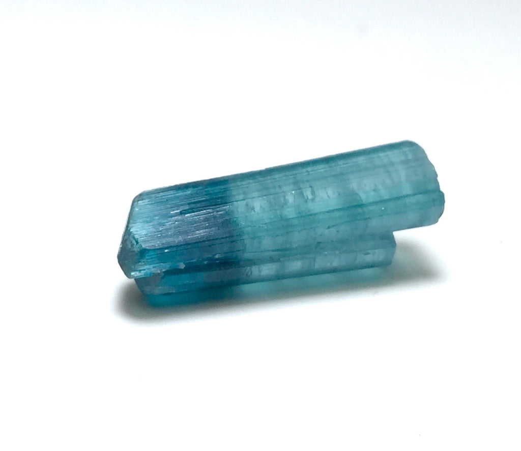 Neon Blue Terminated Tourmaline Crystal