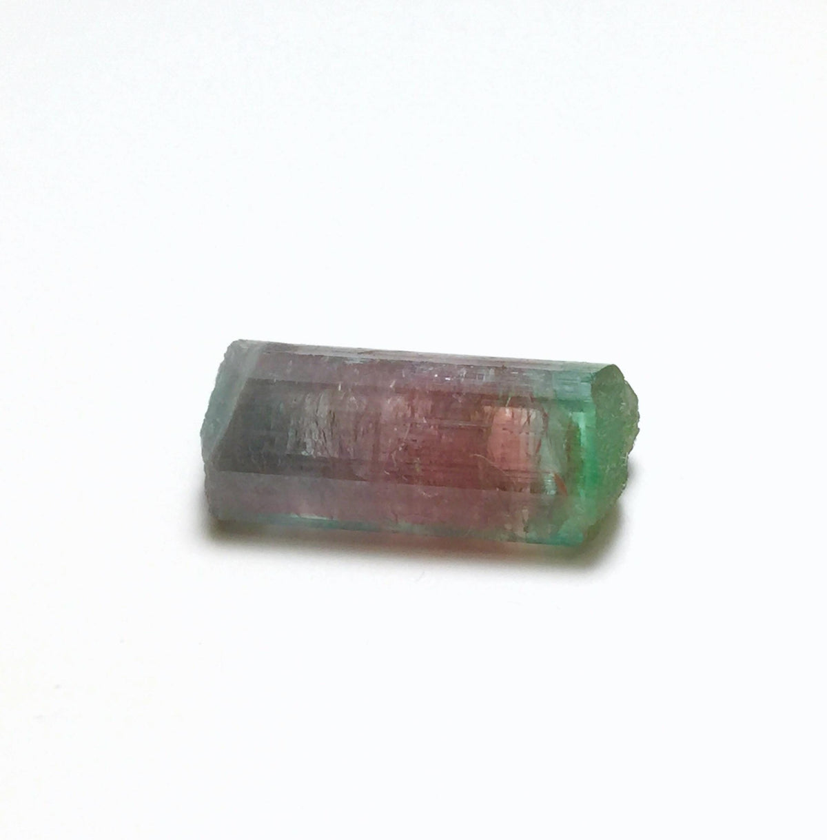 Bi Color Terminated Tourmaline Crystal