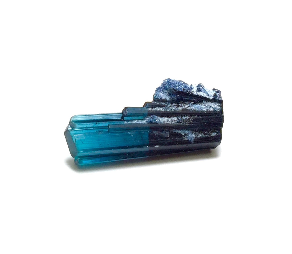 Ink Blue Tourmaline Specimen