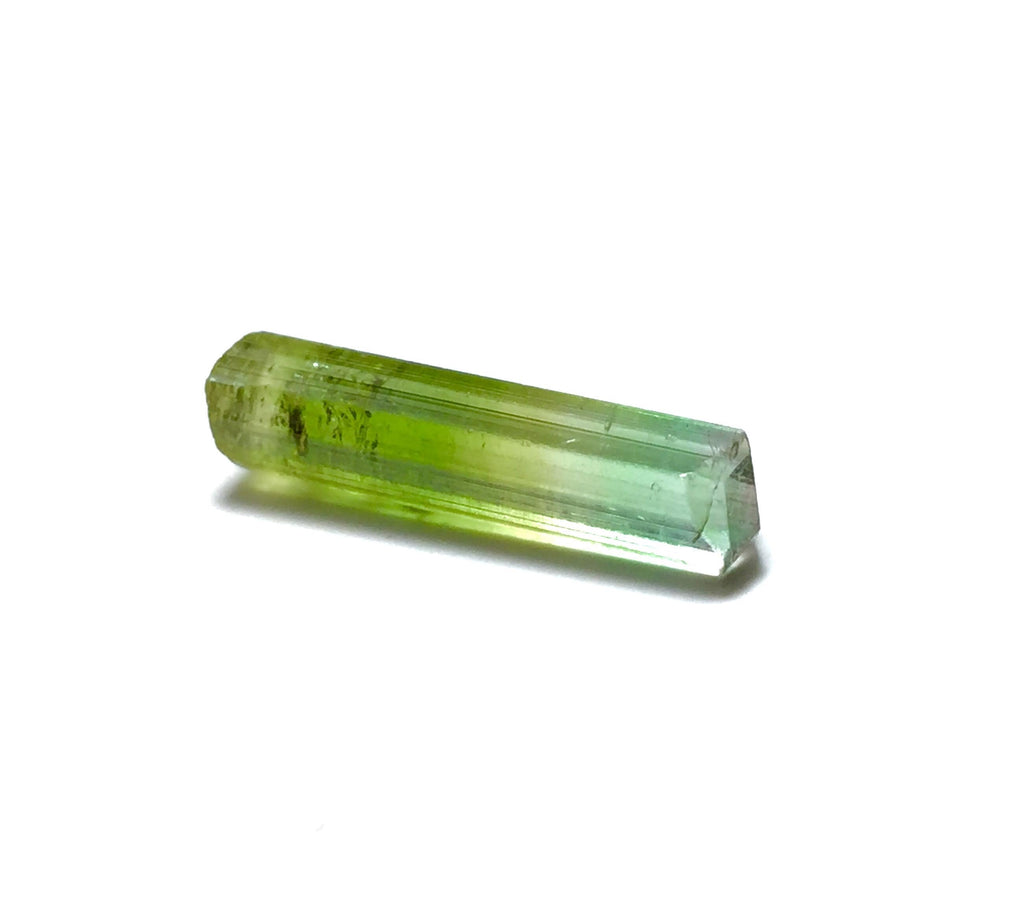 Apple Green  Tourmaline Crystal