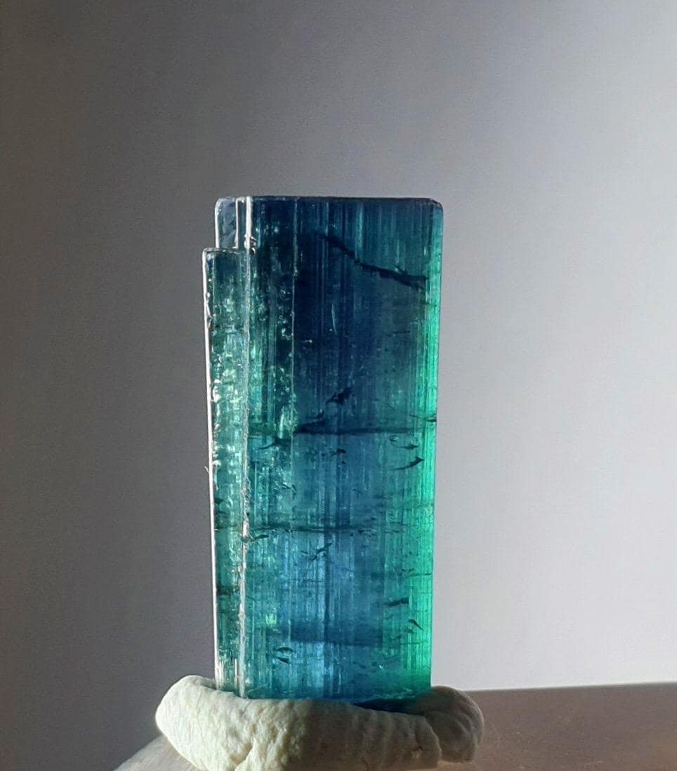 Ink Blue Tourmaline Crystal
