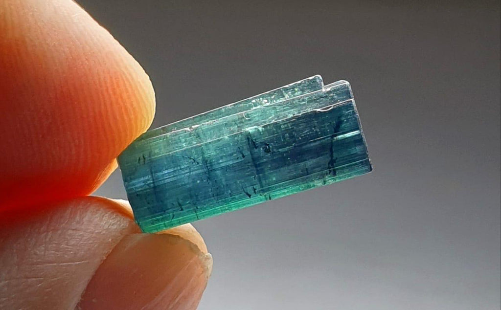 Ink Blue Tourmaline Crystal