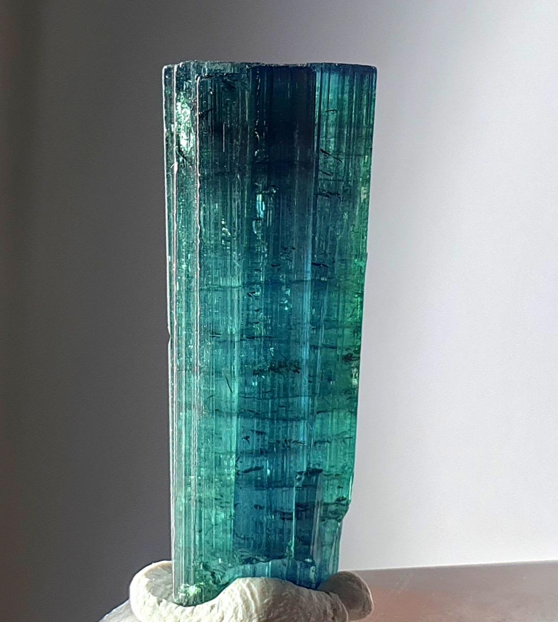 Ink Blue Tourmaline Crystal