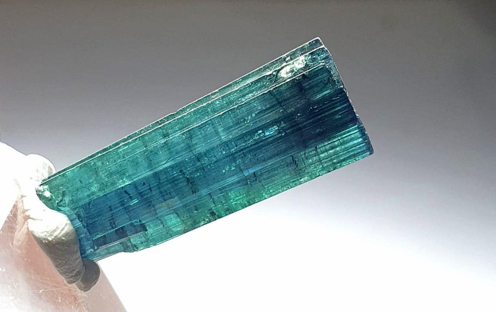 Ink Blue Tourmaline Crystal