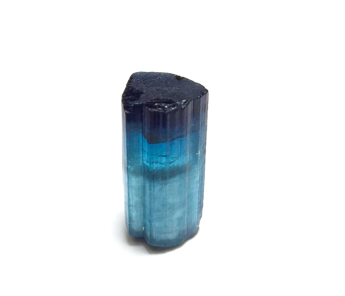 Ink Blue Cap  Tourmaline Crystal