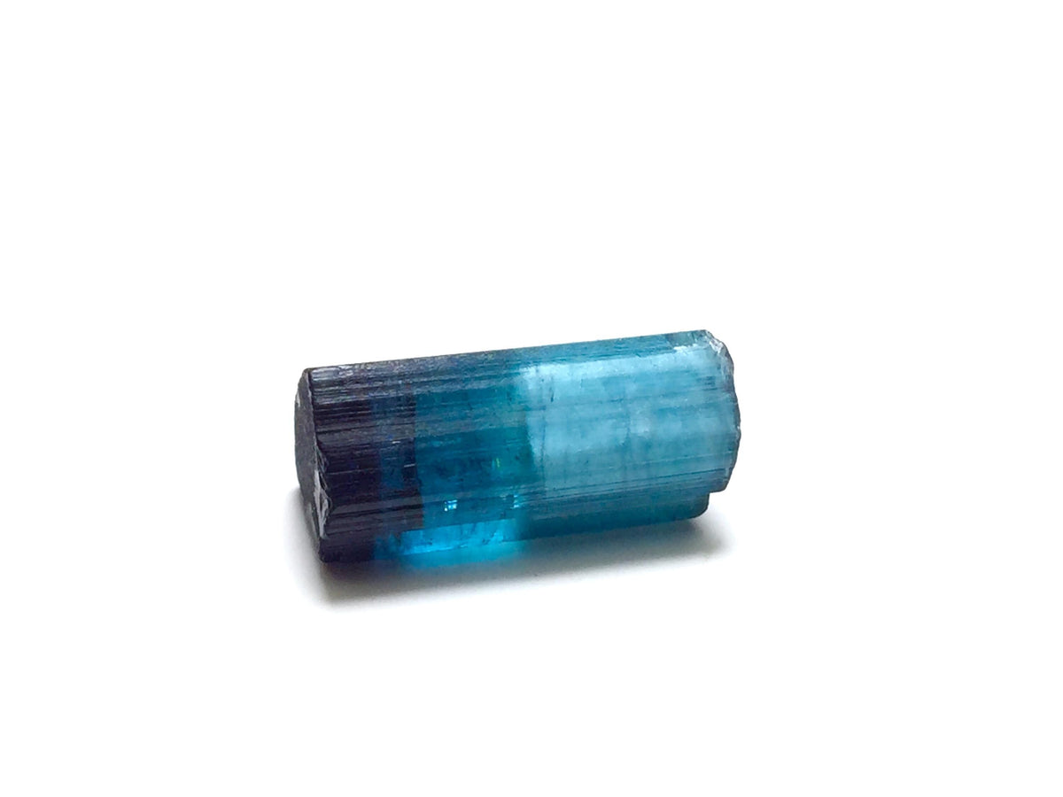 Ink Blue Cap  Tourmaline Crystal
