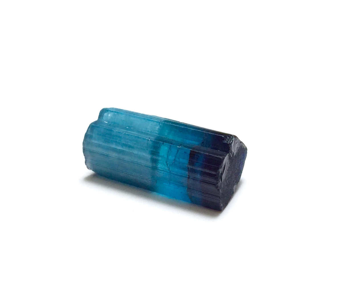 Ink Blue Cap  Tourmaline Crystal