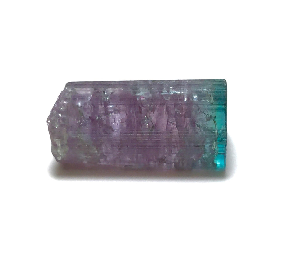 Blue Cap Watermelon Tourmaline Crystal