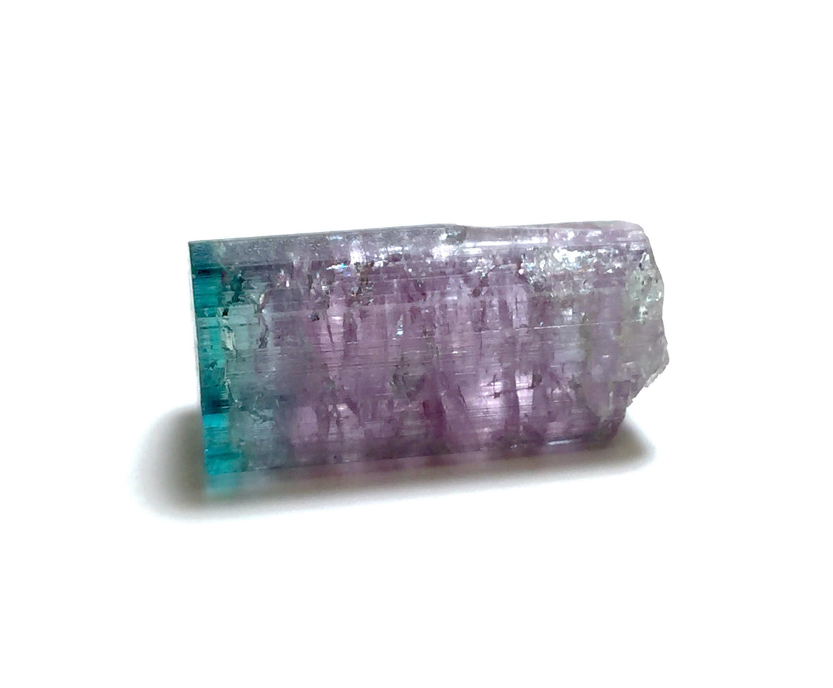 Blue Cap Watermelon Tourmaline Crystal
