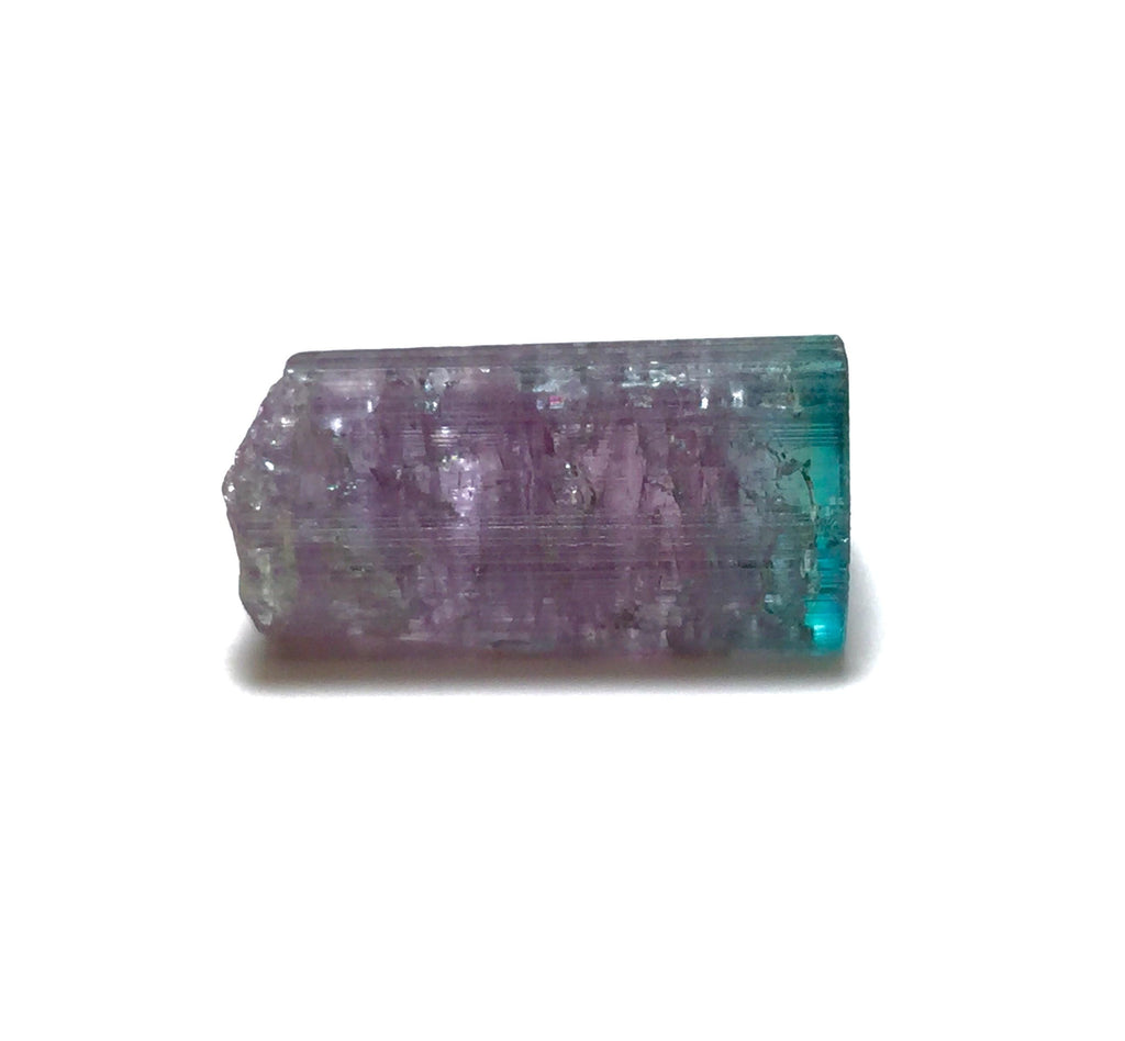 Blue Cap Watermelon Tourmaline Crystal
