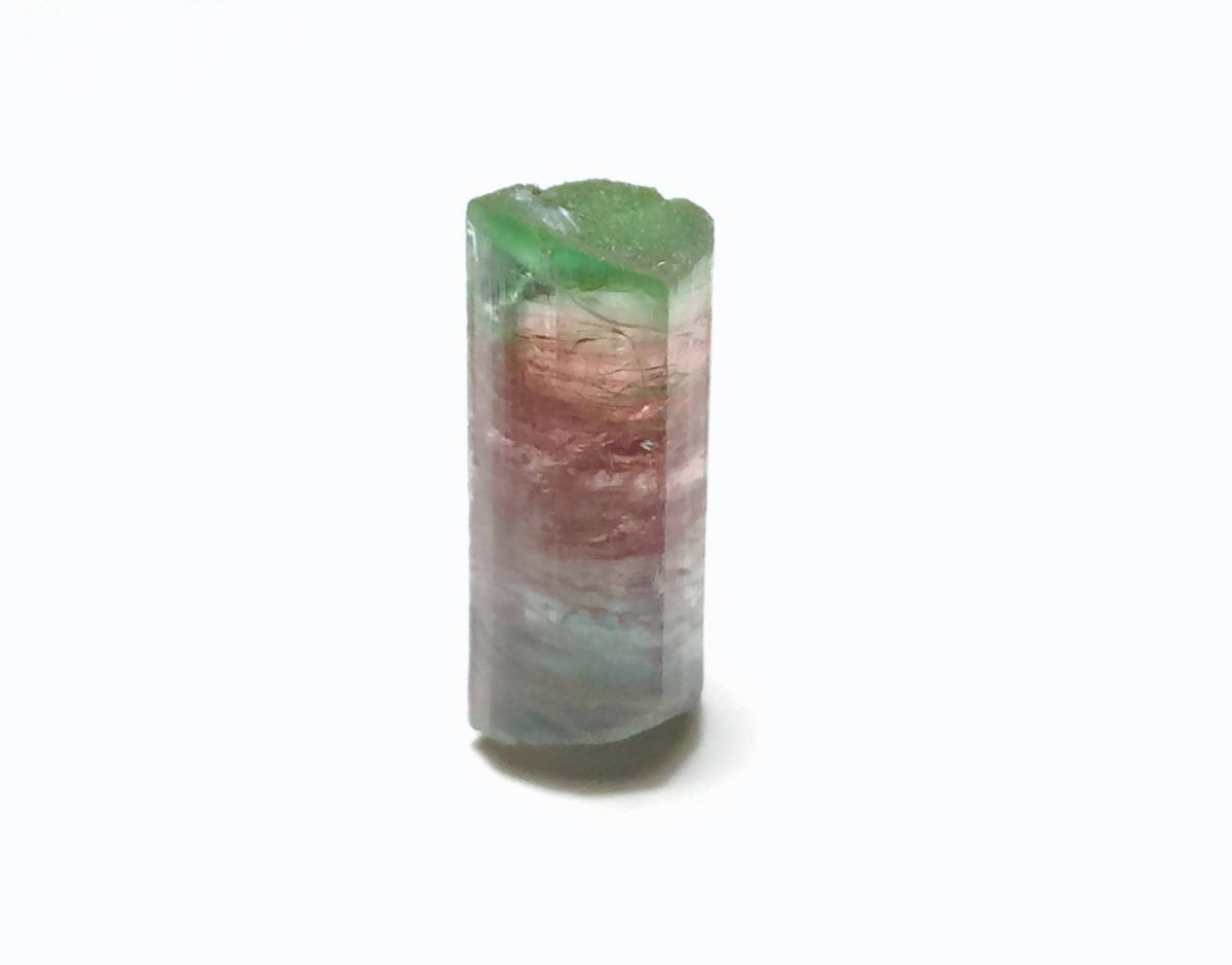 Bi Color Terminated Tourmaline Crystal