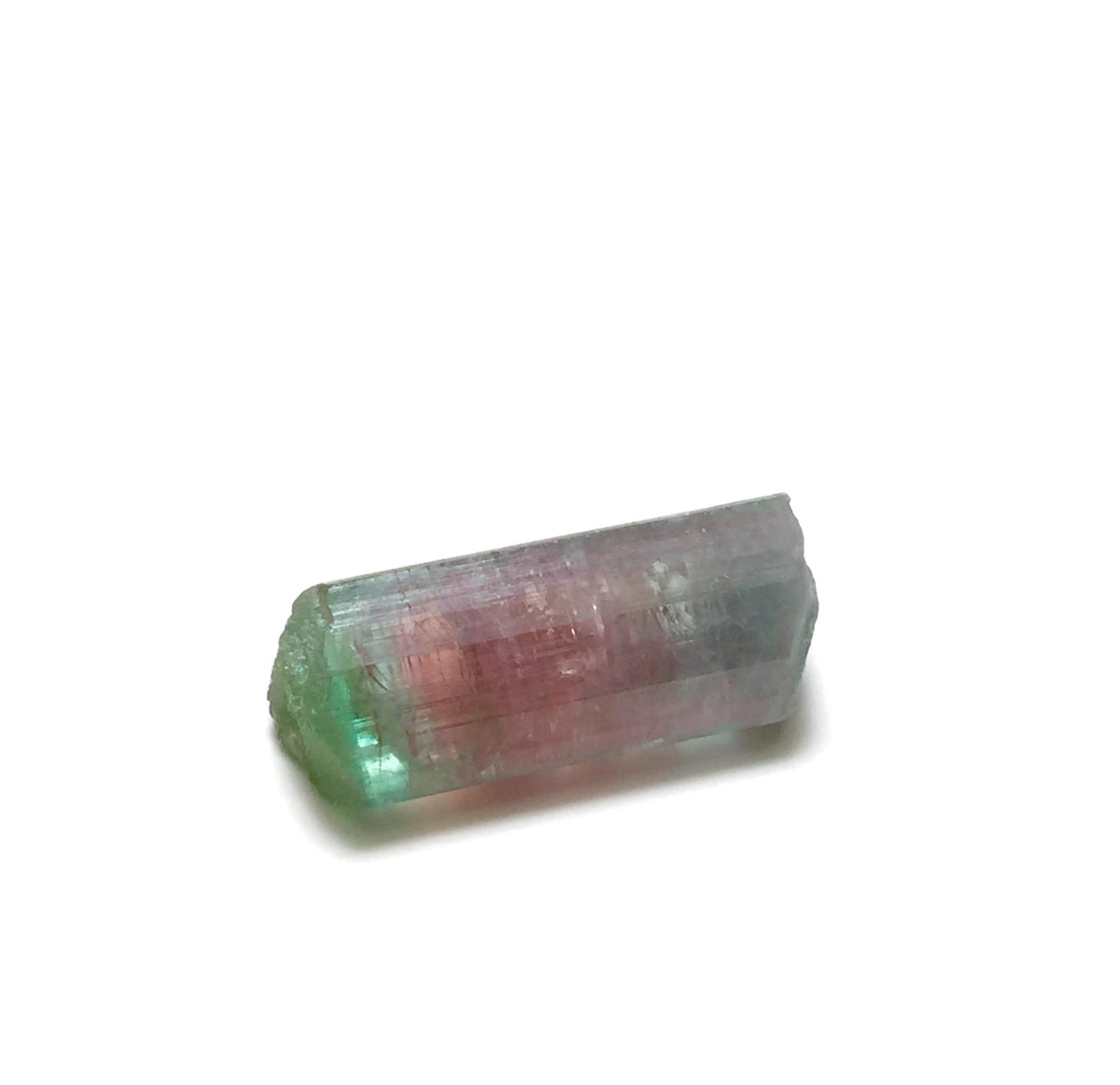 Bi Color Terminated Tourmaline Crystal