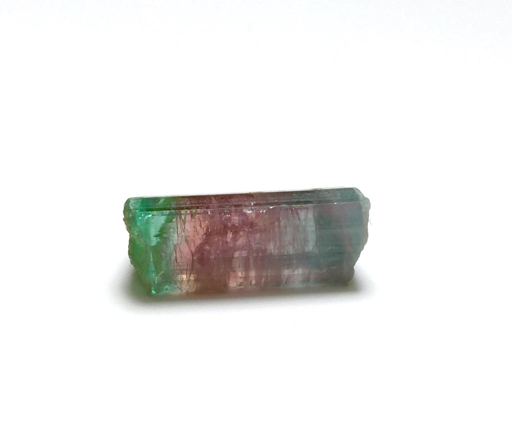 Bi Color Terminated Tourmaline Crystal