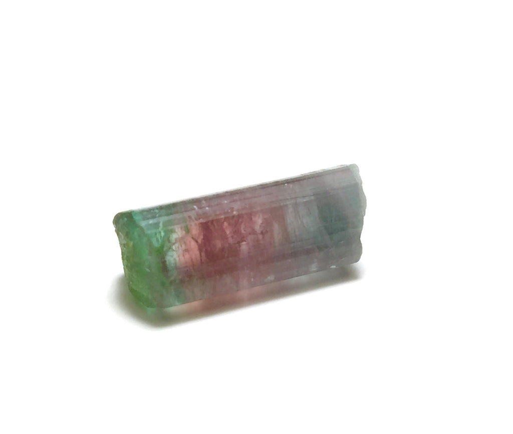 Bi Color Terminated Tourmaline Crystal