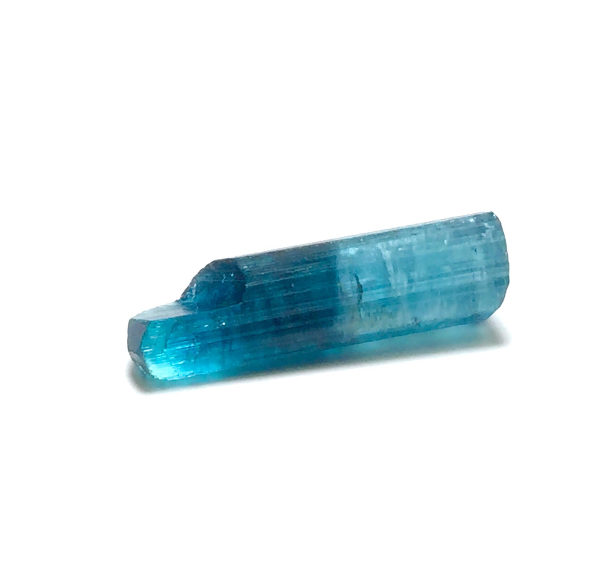 Neon Blue Terminated Tourmaline Crystal