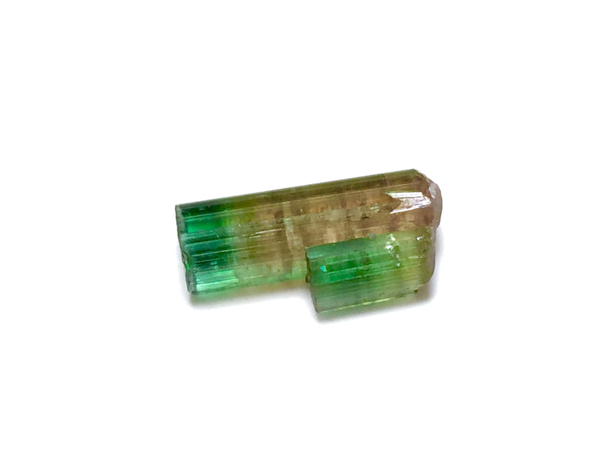 Elbaite Watermelon Tourmaline  Twins Crystals
