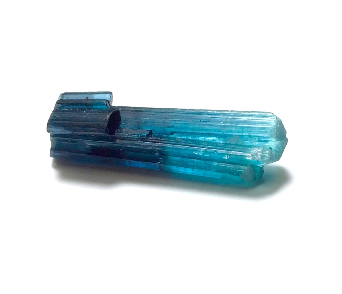 Blue Bi Tourmaline Bunch Specimen