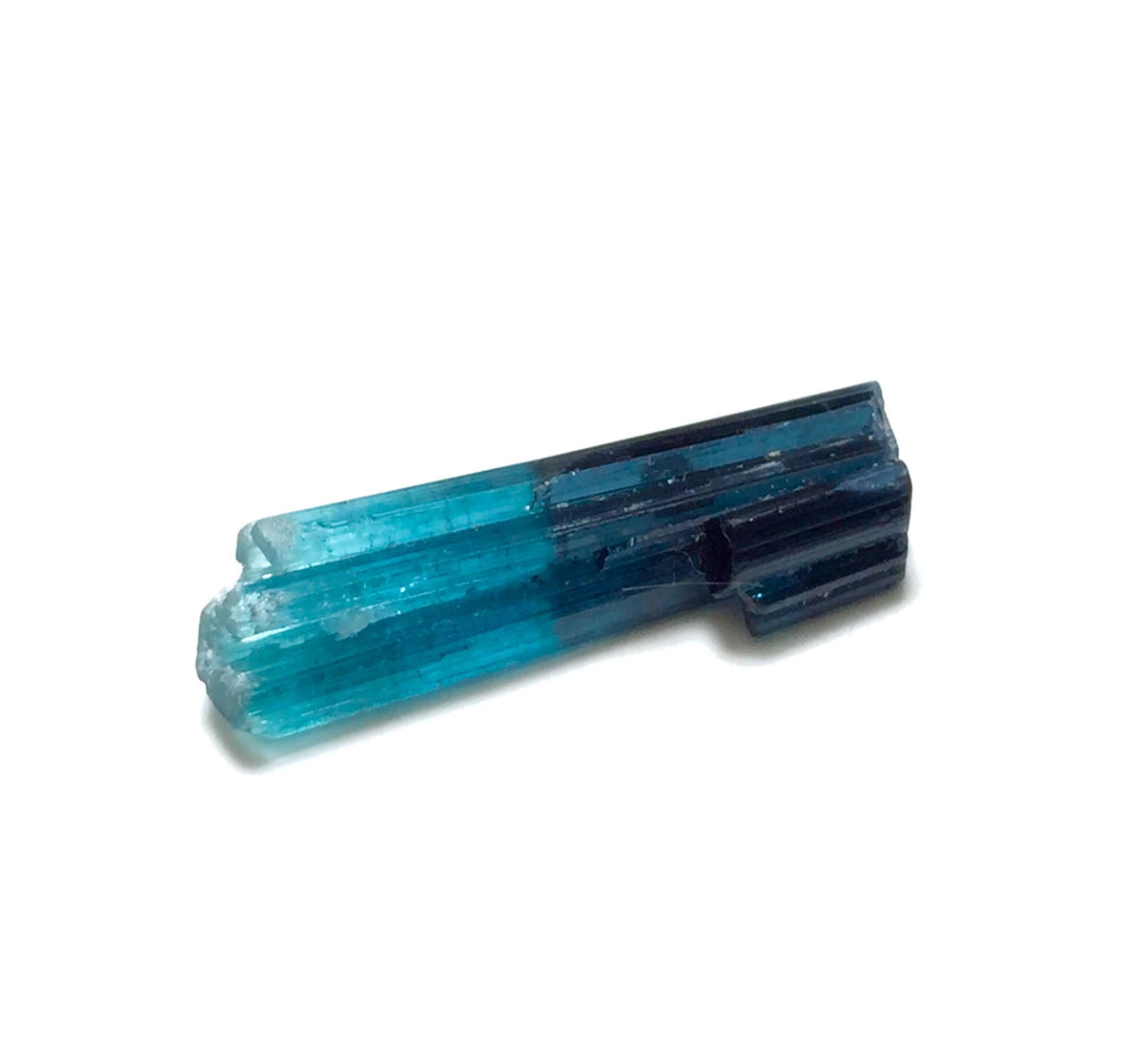 Blue Bi Tourmaline Bunch Specimen