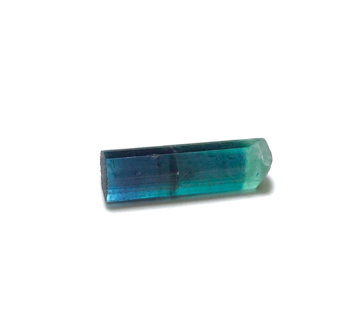 Bi Color Terminated Tourmaline Crystal