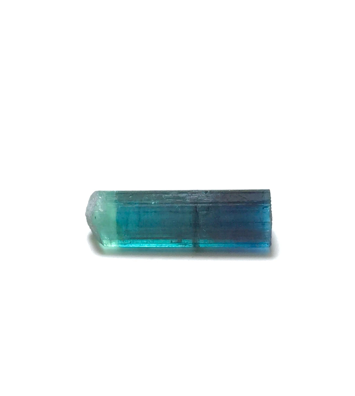 Bi Color Terminated Tourmaline Crystal